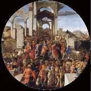 Sandro Botticelli The Adoration of the Kings Spain oil painting artist